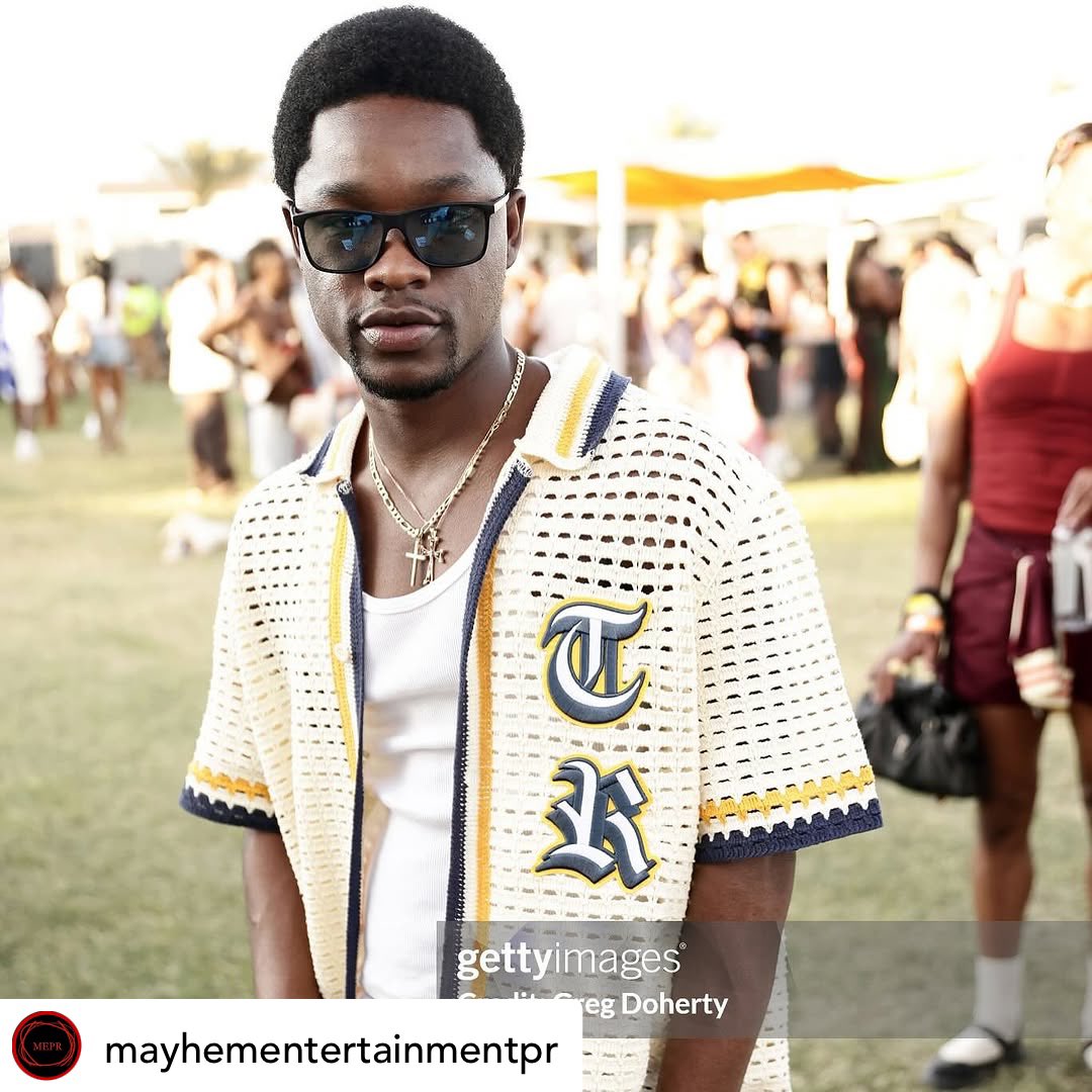 COACHELLA WEEKEND: Actor <a href="/tahjace/">TAHARKA J 'Tahj Ace'</a> spotted at @revolve fest at Coachella this past weekend. ☀️🌴🎡 #TaharkaJ #Coachella #coachella2025 #revolvefest #revolvefestival #revolvefest2025 #revolvefestival2025 #mayhementertainmentpr