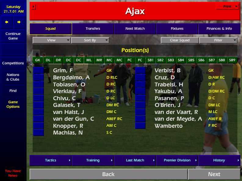 Championship Manager 01/02 tweet media