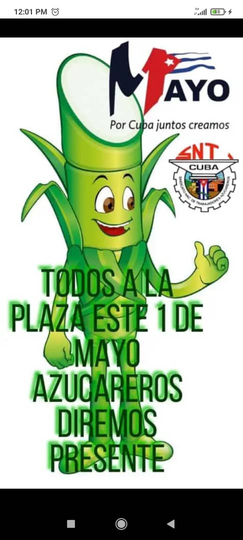 #PorCubaJuntosCreamos
#SanctiSpíritusEnMarcha
#Azucareros