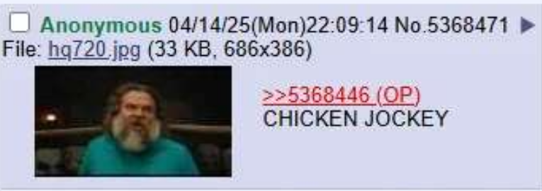 OctaSpla2n's tweet image. I find it absolutely hilarious that this was the last post ever made on 4chan before it got nuked