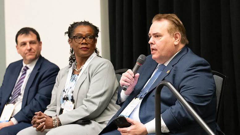 MarcusGarstecki's tweet photo. A wonderful opportunity to present at the Annual AACC conference in Nashville this year. Thank you to my colleagues Dr. Bryan Newton and Dr. Monica Brown. https://t.co/boEmhq61wl