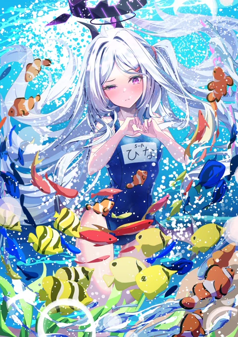 #ブルーアーカイブ #BlueArchive 知らなかった世界に飛び込むヒナちゃん 