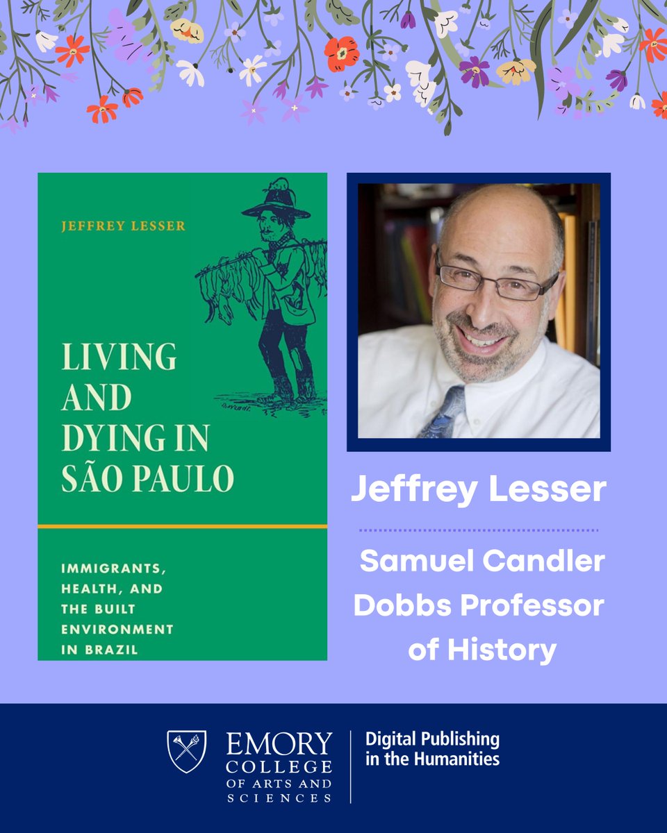 Emory Digital Publishing in the Humanities (@emorydph) on Twitter photo Check out our new #OpenAccess book releases by <a href="/emorycollege/">Emory College</a> authors! 🌷
"Yearning for Immortality" by Rune Nyord <a href="/UChicagoPress/">UChicagoPress</a>
"Unsettling Acts" by Jieun Lee <a href="/ohiostatepress/">The Ohio State University Press</a>
"Living and Dying in São Paolo" by <a href="/JeffreyLesser/">Jeffrey Lesser</a> <a href="/DukePress/">Duke University Press</a>
Start reading 👉bit.ly/4ijKCd8 Check out our new #OpenAccess book releases by <a href="/emorycollege/">Emory College</a> authors! 🌷
"Yearning for Immortality" by Rune Nyord <a href="/UChicagoPress/">UChicagoPress</a>
"Unsettling Acts" by Jieun Lee <a href="/ohiostatepress/">The Ohio State University Press</a>
"Living and Dying in São Paolo" by <a href="/JeffreyLesser/">Jeffrey Lesser</a> <a href="/DukePress/">Duke University Press</a>
Start reading 👉bit.ly/4ijKCd8