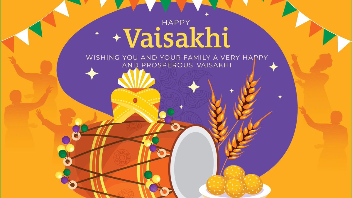 Happy Vaisakhi! We want to send warm wishes to the Sikh and Hindu communities who are celebrating the Festival of Harvest. May your day be filled with excitement, peace and happiness. We hope you can connect with loved ones. Vaisakhi Diya Lakh Lakh Vadaiyaan!