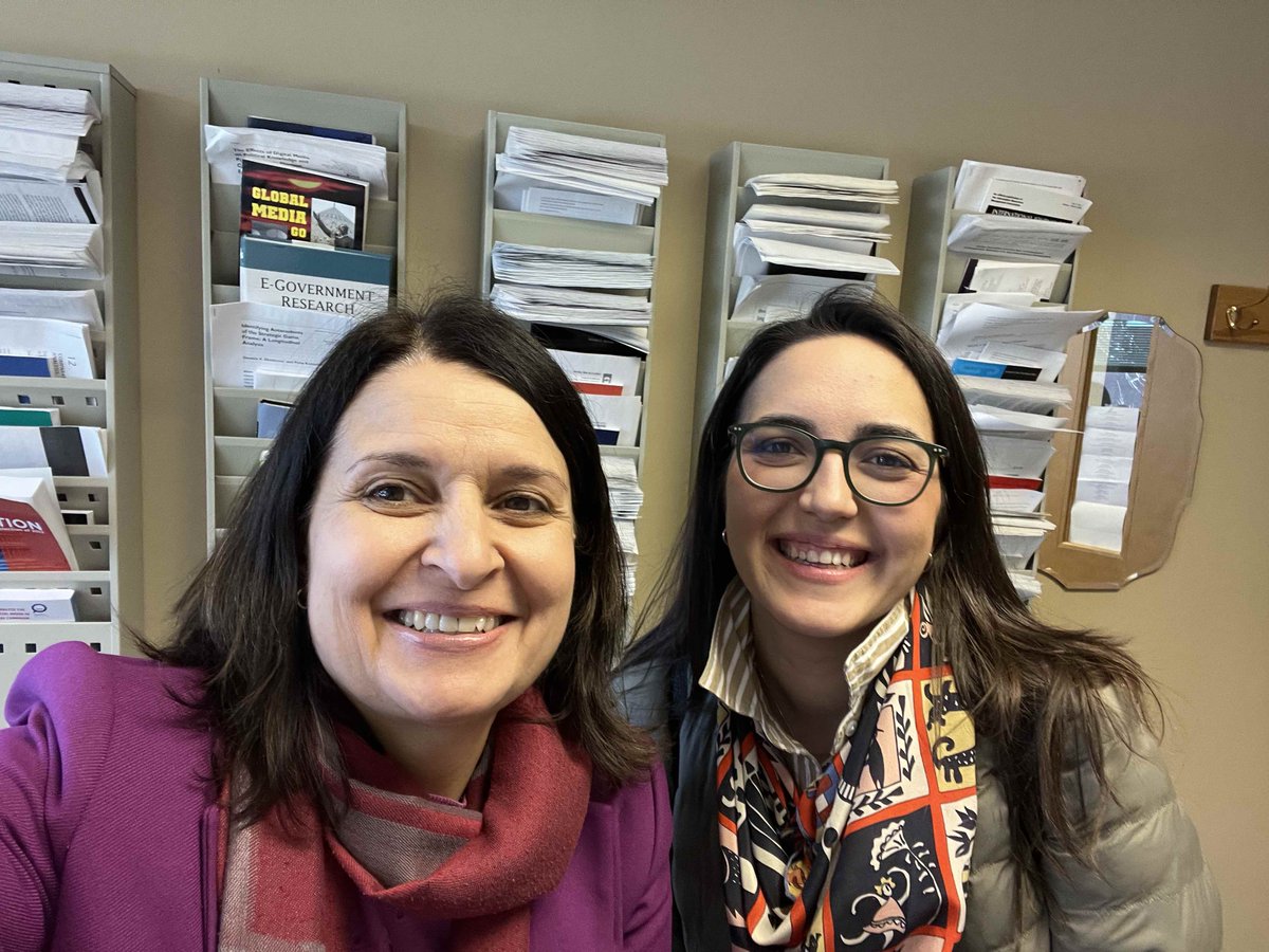 Dr. Daniela Dimitrova (@profdimitrova.bsky.social) (@prof_dimitrova) on Twitter photo 🤓It was a pleasure to host Dr. Aysenur Dal <a href="/aysenurdal/">Aysenur Dal</a> from Bilkent University <a href="/Bilkent_POLS/">Bilkent Political Science and Public Adm.</a> today at the Greenlee School <a href="/ISU_GSJC/">Greenlee School | Iowa State U</a> <a href="/iowastatedaily/">Iowa State Daily</a> @ISU. Thank you for the insightful talk! 👏#media #crises #surveillance 🤓It was a pleasure to host Dr. Aysenur Dal <a href="/aysenurdal/">Aysenur Dal</a> from Bilkent University <a href="/Bilkent_POLS/">Bilkent Political Science and Public Adm.</a> today at the Greenlee School <a href="/ISU_GSJC/">Greenlee School | Iowa State U</a> <a href="/iowastatedaily/">Iowa State Daily</a> @ISU. Thank you for the insightful talk! 👏#media #crises #surveillance