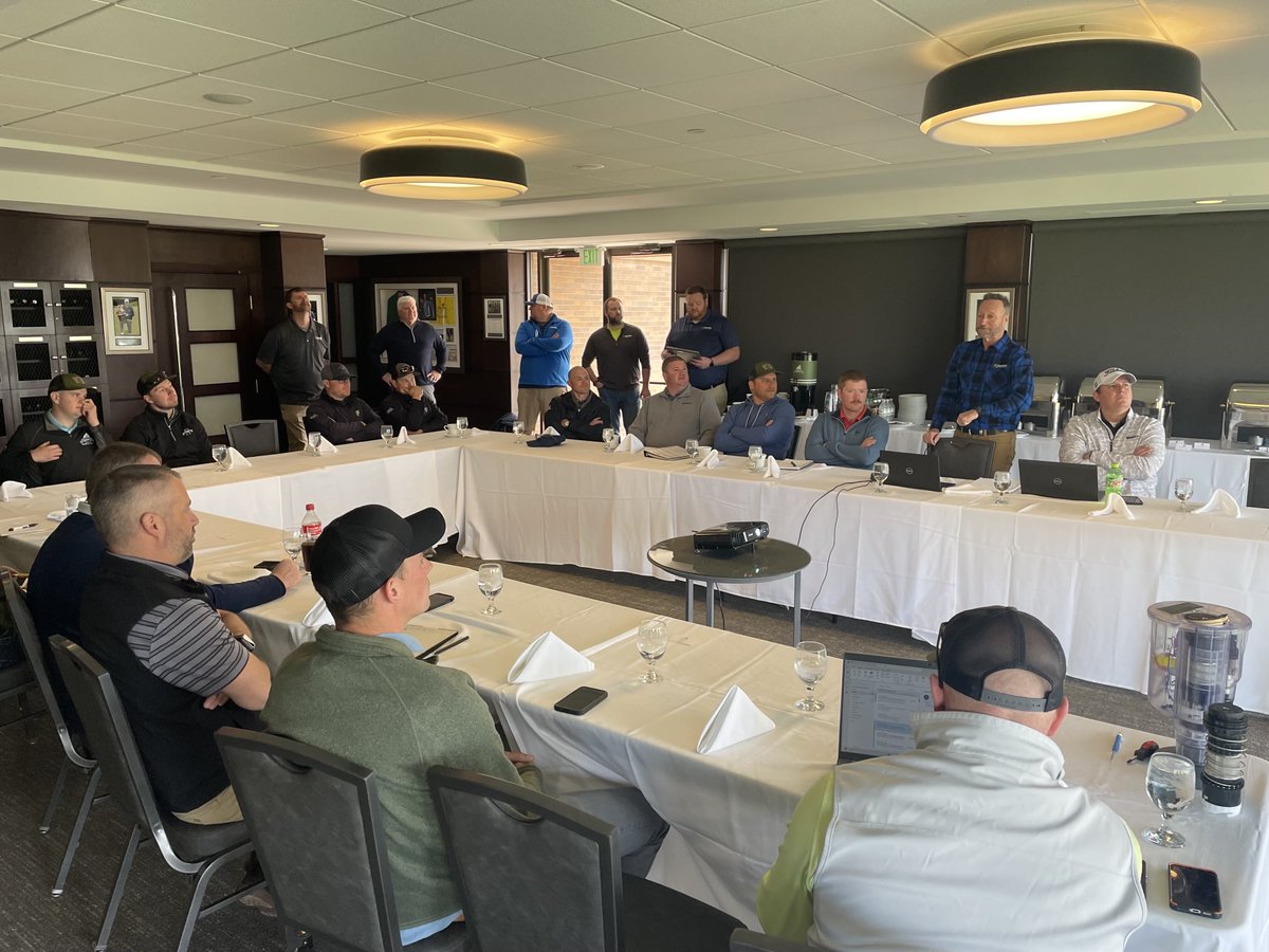 Great couple of days for Hunter Golf lunch &amp; learn at Elmcrest with Nick Kray and the amazing agronomy team followed up with new Hunter field controllers at Geneva Golf &amp; Country Club. ⁦<a href="/bonkersforiowa/">Chad Shafer</a>⁩⁦<a href="/nick_kray/">Kray</a>⁩ ⁦<a href="/Hunter_Ind_Golf/">Hunter Golf</a>⁩ ⁦<a href="/SiteOneSupply/">SiteOne Landscape Supply</a>⁩