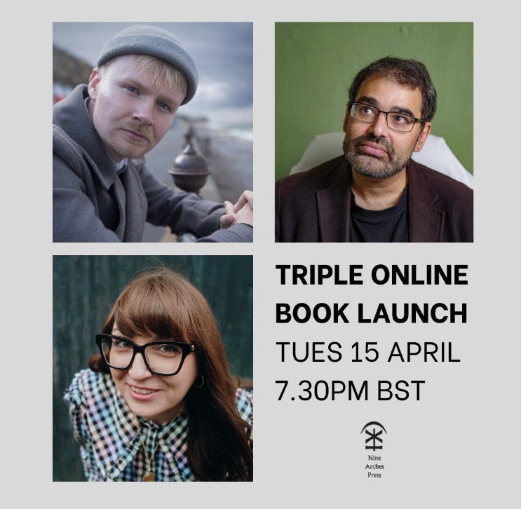Julia (@chiaroscuro1897) on Twitter photo A trio of treats from <a href="/NineArchesPress/">Nine Arches Press</a> with the launch of <a href="/jamesliammcd/">James McDermott 🌈</a>’s ‘Father Myself’, Tom Sastry’s ‘Life Expectancy Begins to Fall’ & <a href="/LaurieBolger/">Laurie Bolger</a>’s ‘Lady’…covering everything from loss & heartache to satirical snapshots & celebrations of girlhood. 🙌 A trio of treats from <a href="/NineArchesPress/">Nine Arches Press</a> with the launch of <a href="/jamesliammcd/">James McDermott 🌈</a>’s ‘Father Myself’, Tom Sastry’s ‘Life Expectancy Begins to Fall’ & <a href="/LaurieBolger/">Laurie Bolger</a>’s ‘Lady’…covering everything from loss & heartache to satirical snapshots & celebrations of girlhood. 🙌