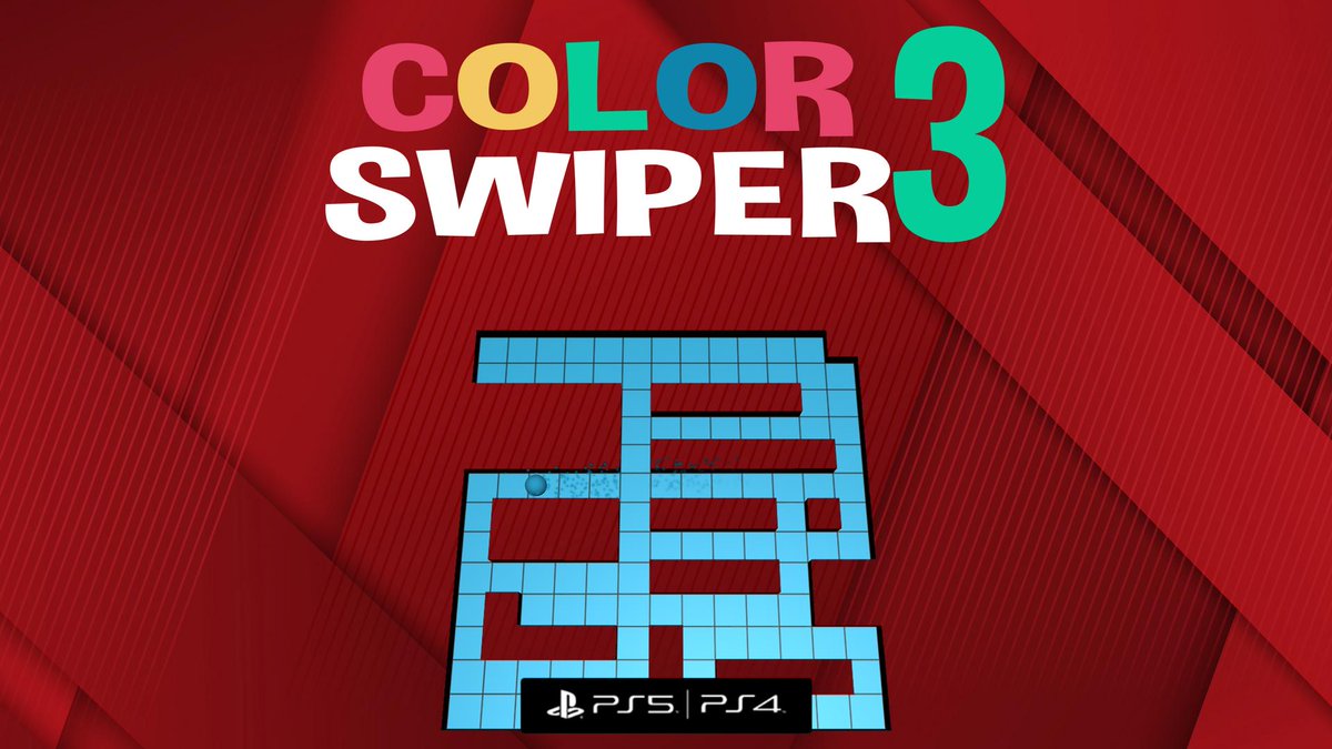 BIG Giveaway! 🏆

Win 10 codes for Color Swiper 3 (PS4 &amp; PS5 Cross-buy)

to win:
1. Follow <a href="/DerPlatinjunge/">Platinjunge</a> &amp; <a href="/ThiGames_DE/">ThiGames</a>
2. Like &amp; Retweet
3. Comment your region 🇪🇺🇺🇸