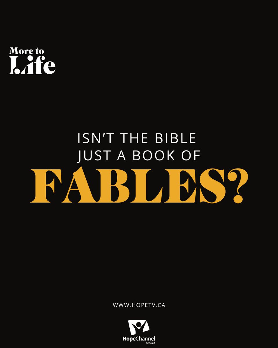 MoreToLife_CA's tweet photo. Can you really trust the Bible? 🤔
It’s a fair question—and one many of us ask at some point in our faith journey. In More to Life, we explore three compelling reasons the Bible stands apart from any other book in history. https://t.co/D4Uicltbow