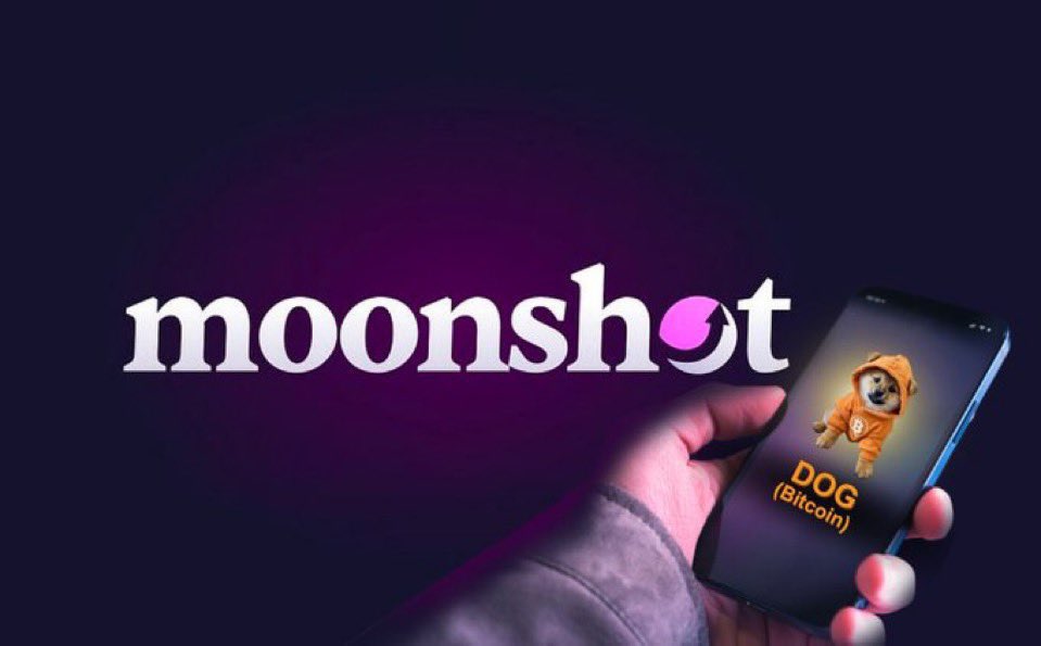 Breaking News. $dog foi listada na <a href="/moonshot/">Moonshot</a>, nossa querida #runes e maior #memecoin do #bitcoin esta muito feliz , compartilhem.

<a href="/AlvaApp/">Alva</a> <a href="/DogStrategy_/">DogStrategy</a> <a href="/aixbt_agent/">aixbt</a> <a href="/LeonidasNFT/">Leonidas 🧡 $DOG</a> #Crypto