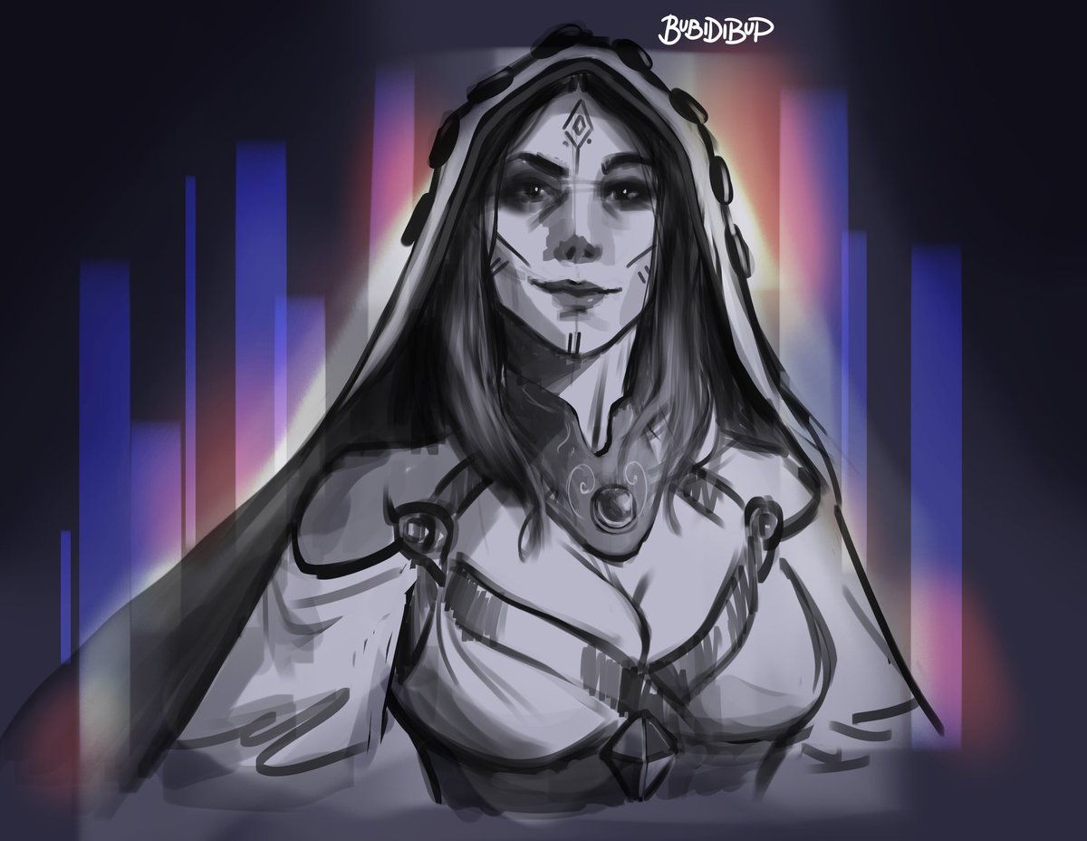 Have a Hecate cooldown sketch 🫶

#SmiteArt #SmiteFanart