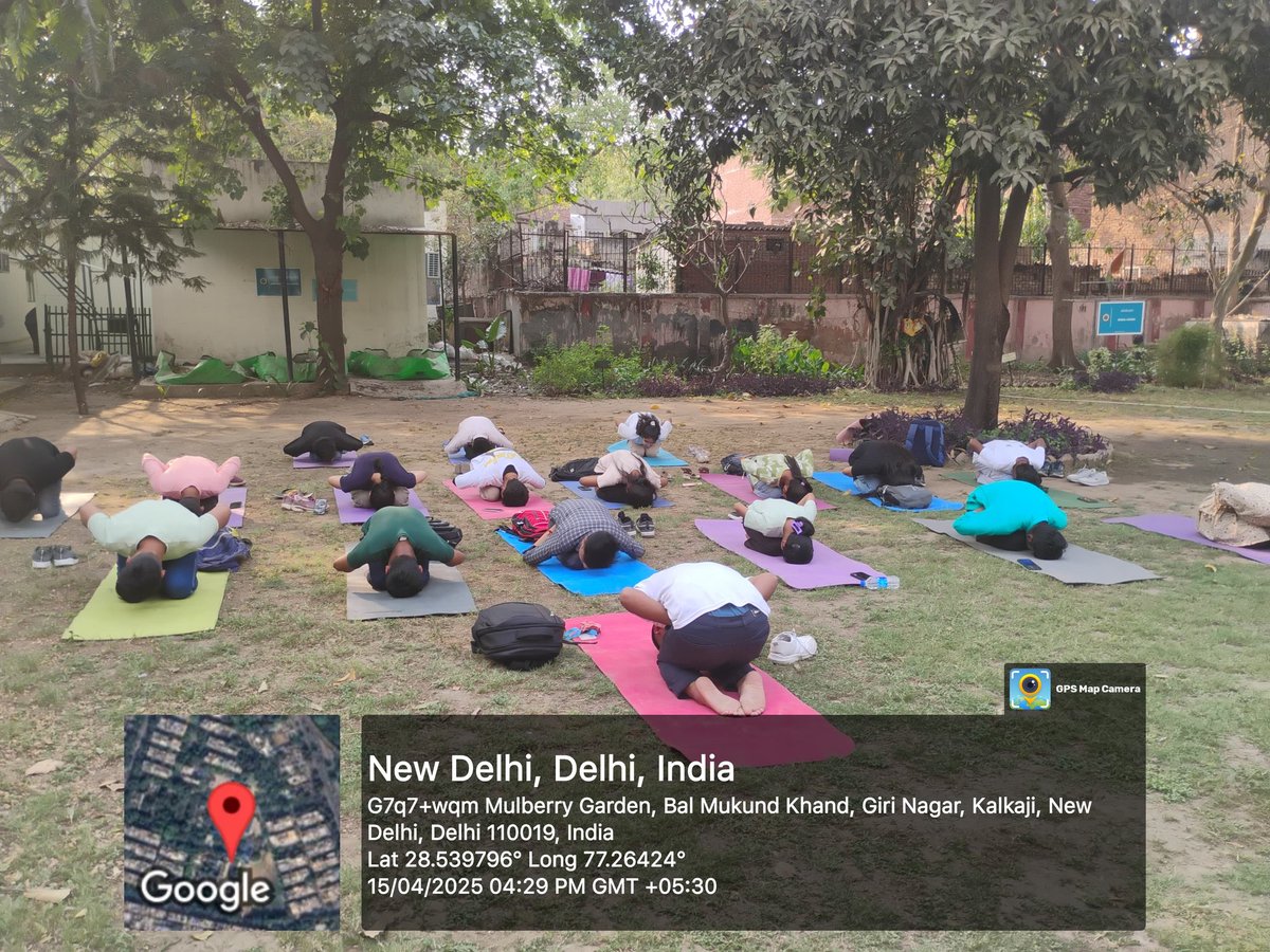 nss_andc_'s tweet photo. NSS ANDC organized a refreshing yoga session promoting physical well-being, mindfulness, and a healthy lifestyle. Breathe in calm, breathe out stress!

@NssrdD @ConnectingNss @EduMinOfIndia
@narendramodi @YASMinistry
@myogiadityanath
@CMODelhi
@ANDCollegeDU https://t.co/Pgu1ObWspX