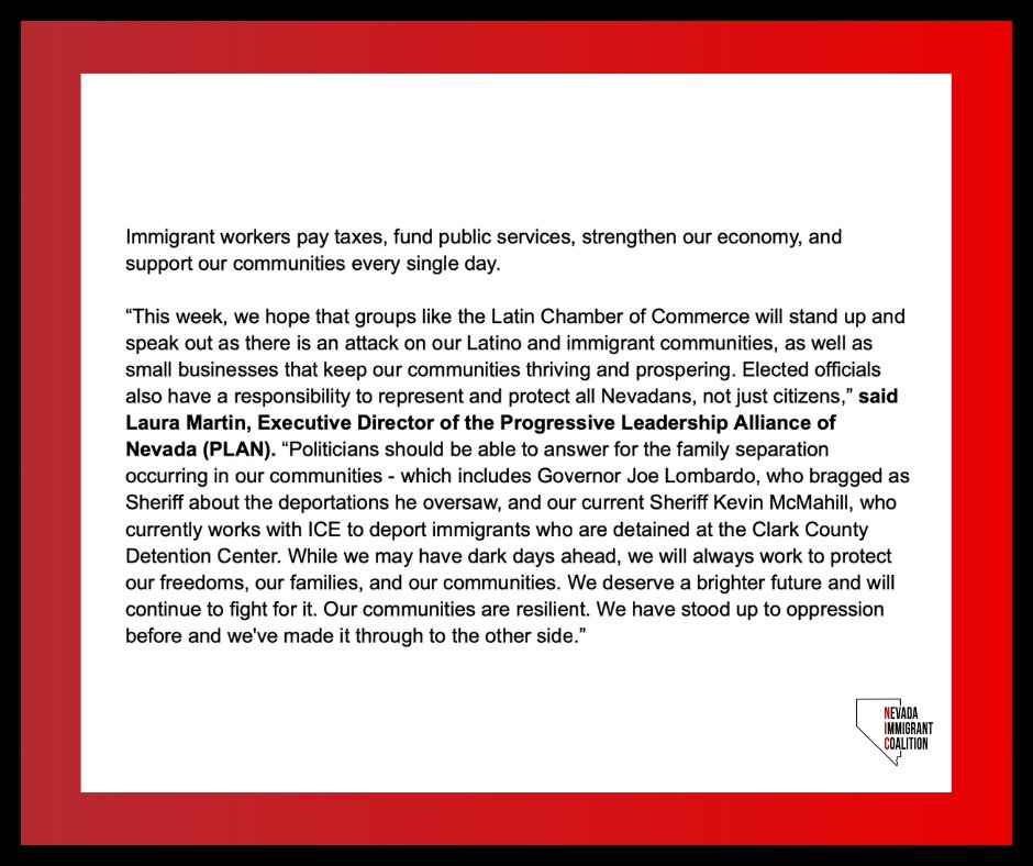 Nevada Immigrant Coalition tweet media