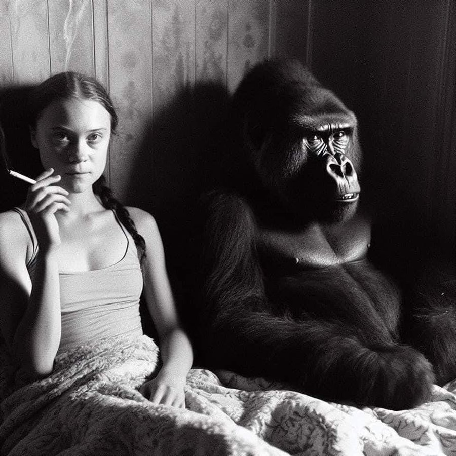 DEI_Greta's tweet image. Jungle Fever......    #MonkeyPox