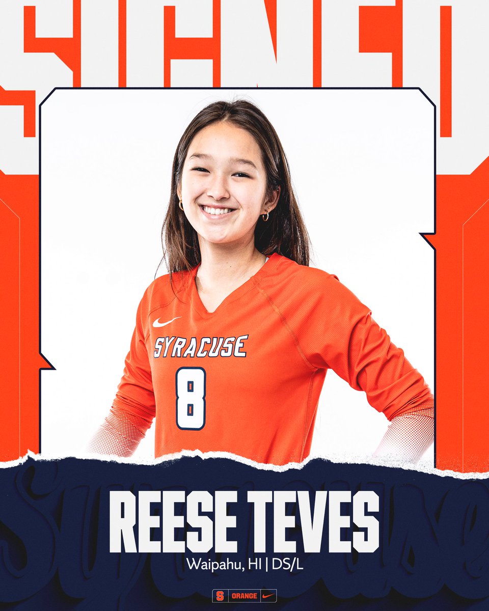 CuseVB's tweet image. Welcome h🍊me!
So happy to be adding Reese Teves to our family!
#BackStronger | #TheRedemptionTour