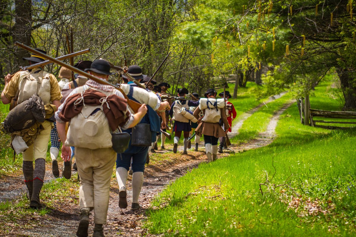 Less than ONE MONTH to the 250th Anniversary of America’s First Victory of the Revolution! Relive the historic march and capture of Fort Ticonderoga through immersive REAL TIME REVOLUTION™ programming May 9-11. View the full schedule here: fortticonderoga.org/ft_events/real…