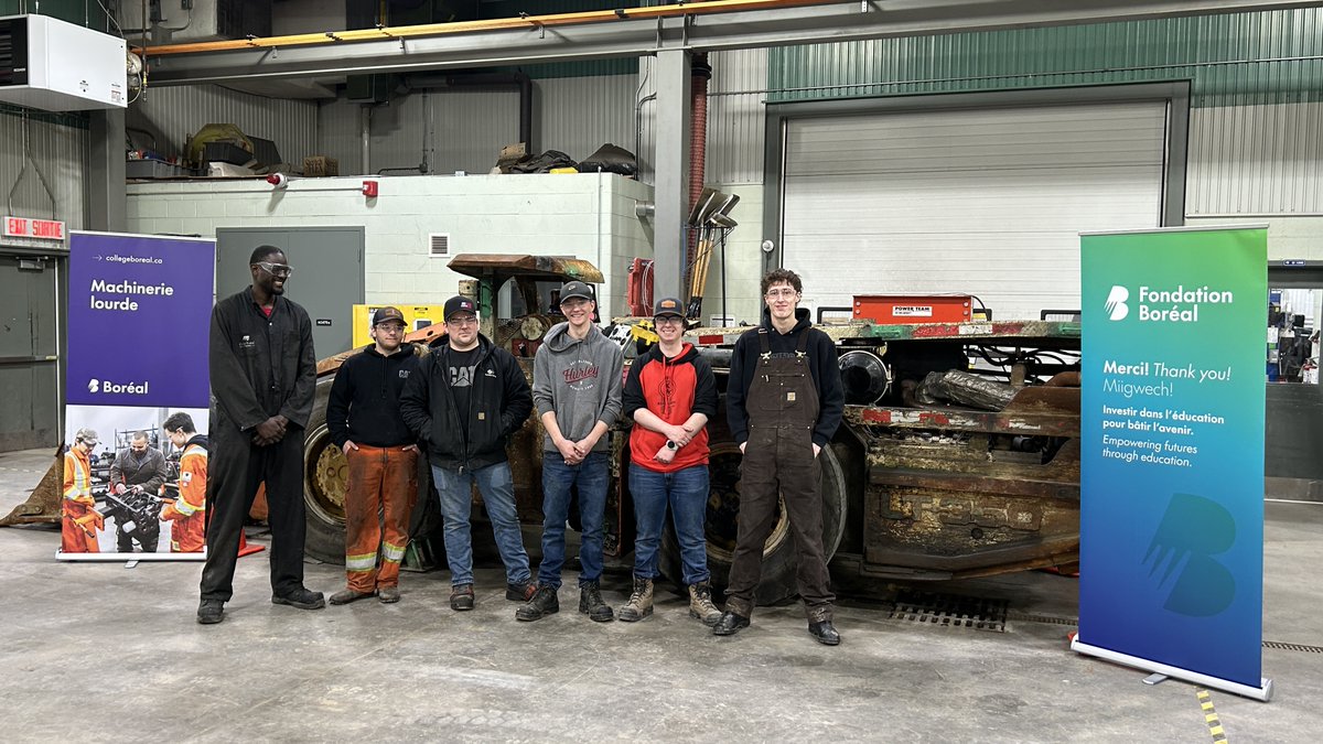 collegeboreal's tweet image. Un grand merci à #ValeBaseMetals pour ce don qui améliore la formation de nos étudiantes et étudiants, mais aussi pour l&apos;accueil en stage de ces derniers, ainsi que pour l’embauche de nos cohortes diplômées.
👉 tinyurl.com/4hfyxuw3
#MiningExcellence
#UnChoixQuiChangeTout
#ONfr