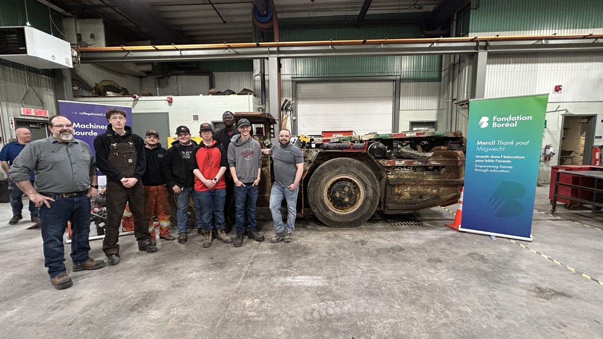 collegeboreal's tweet image. Un grand merci à #ValeBaseMetals pour ce don qui améliore la formation de nos étudiantes et étudiants, mais aussi pour l&apos;accueil en stage de ces derniers, ainsi que pour l’embauche de nos cohortes diplômées.
👉 tinyurl.com/4hfyxuw3
#MiningExcellence
#UnChoixQuiChangeTout
#ONfr