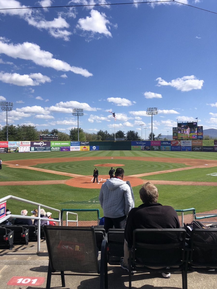 Something special about taking in a professional game on April 15th! #JackieRobinsonDay