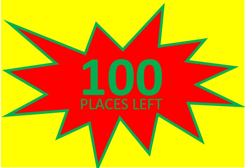 We are now only DAYS away from being sold out….EXACTLY 95% FULL! Please don’t miss out. 
Enter here: tinyurl.com/3rm2sh4v