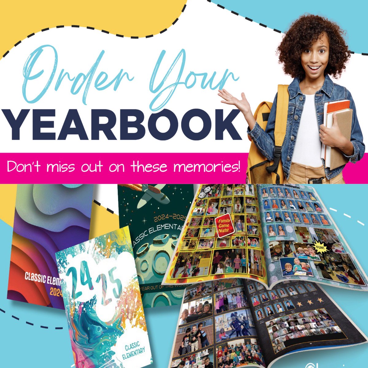 GreencastlePTA's tweet photo. Final chance! Yearbooks + Field Day = Memories made. Don’t miss out! #GESPTA #CountdownIsOn https://t.co/SQlNBk82zG https://t.co/Z5BatL5YZr @GreencastleES https://t.co/MPzPkjGHLV