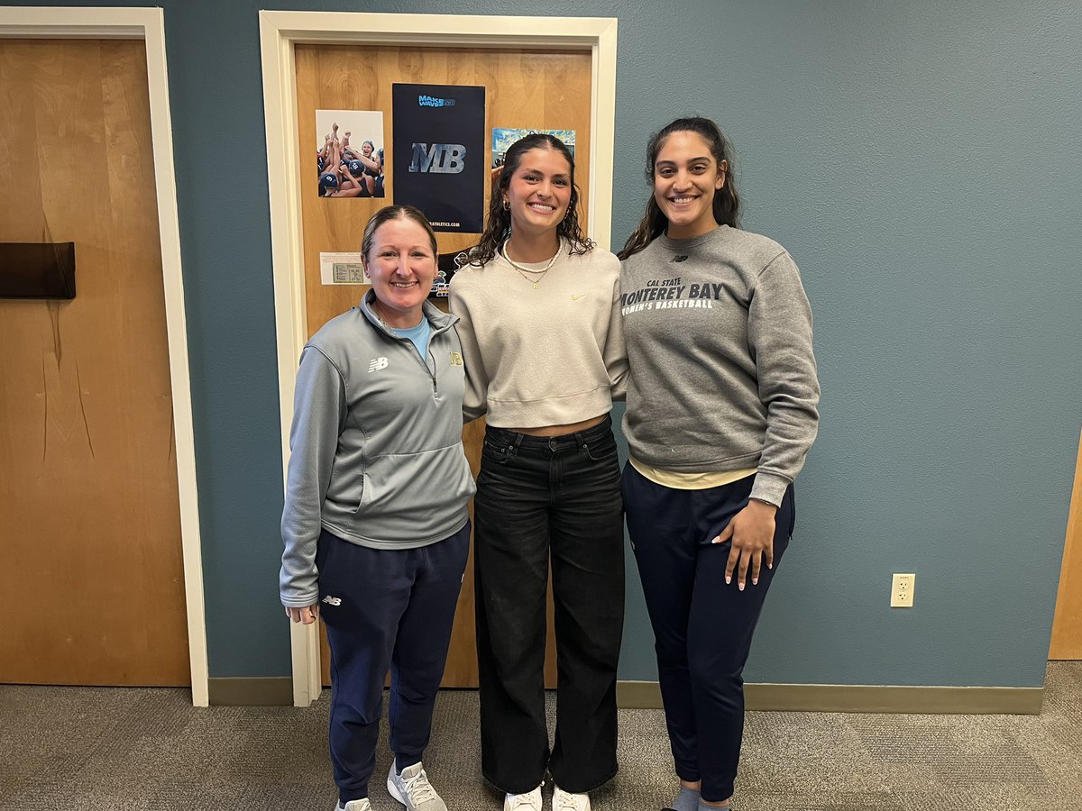 Ryleigh Schoonover (@ryschoon42) on Twitter photo Thank you <a href="/CSUMBwbb/">CSUMB WBB</a> for having me on campus for an incredible unofficial visit. I am happy to say that I have received an offer from Coach Sarah. Thank you <a href="/CoachSarah_SHC4/">Sarah Hopkins-Chery</a> and staff for believing in me!
Go Otters! 💛🦦💙
<a href="/CWGirlsBball/">CW_girlshoops</a> <a href="/TeamKiddNorCal/">Team Kidd</a>
#notcommitted Thank you <a href="/CSUMBwbb/">CSUMB WBB</a> for having me on campus for an incredible unofficial visit. I am happy to say that I have received an offer from Coach Sarah. Thank you <a href="/CoachSarah_SHC4/">Sarah Hopkins-Chery</a> and staff for believing in me!
Go Otters! 💛🦦💙
<a href="/CWGirlsBball/">CW_girlshoops</a> <a href="/TeamKiddNorCal/">Team Kidd</a>
#notcommitted