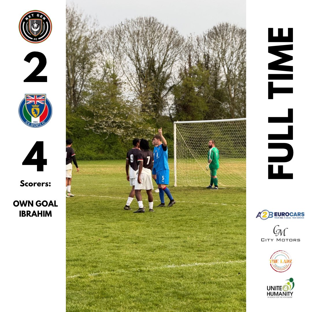 Final game didn’t go our way—4-2 loss to ICA Sports ⚽️💔
But what an incredible season it’s been 🔥
Proud of the lads and the journey we’ve had together 🙌
Can’t wait to go again in 25/26… we’ll be back stronger 💪⚡️
#Onwards #nextseasonloading #NXTGENFC