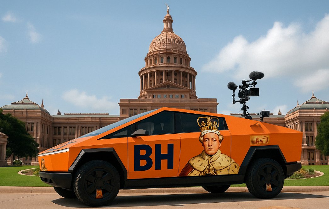 TrueTXProtect's tweet image. 🚨 UPDATE!!🚨

I need a @brianeharrison for Governor campaign vehicle. It will also help advertise the highly anticipated #txlege musical with star King B Hair (no relation)

If received i will ensure there is attached external amd internal camera.
#LetThemLaugh #txlegeTheMusical