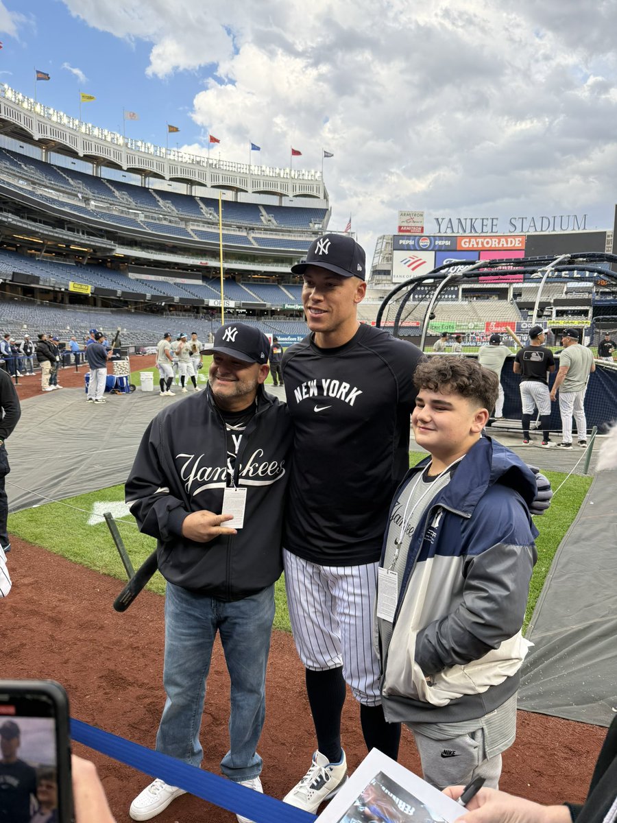Danny Torres (@dannyt21) on Twitter photo “For me, I’m going to try to continue the <a href="/AllRiseOfficial/">ALLRISE Foundation</a> and to inspire the next generation of youth to go out there and be the next great teacher, doctor or reporter. Whatever they want to be. To inspire and be their best.”
- Aaron Judge on the spirit of #JackieRobinsonDay “For me, I’m going to try to continue the <a href="/AllRiseOfficial/">ALLRISE Foundation</a> and to inspire the next generation of youth to go out there and be the next great teacher, doctor or reporter. Whatever they want to be. To inspire and be their best.”
- Aaron Judge on the spirit of #JackieRobinsonDay