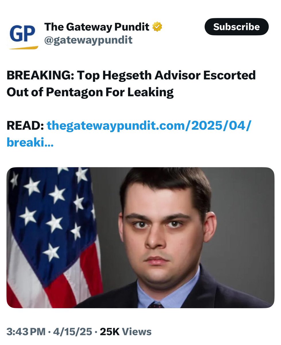 truestormyjoe's tweet image. Q 1279 4/28/18
When do you call a plumber?
4/9/25 DJT signs Water Pressure EO
4/9/25 DJT says “Drip Drip Drip”
4/15/25 Dan Caldwell named as Leaker in the Signal Messages