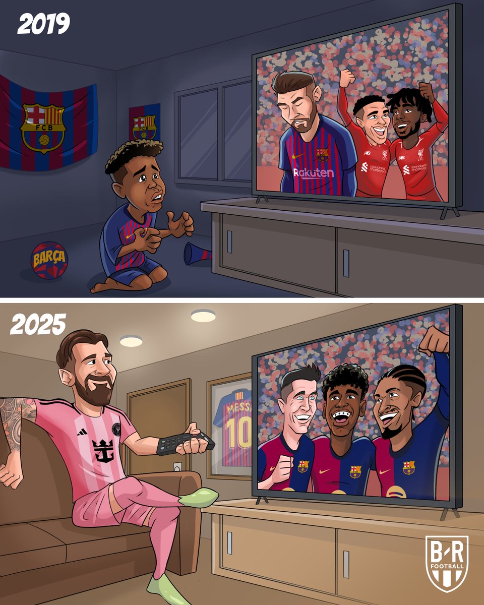 brfootball's tweet image. Barcelona reach their first Champions League semifinal since 2019 ๐ฅน