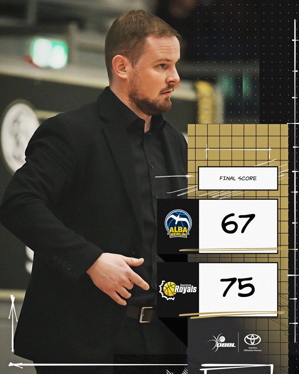 🔥 Head coach Matiss Rozlapa &amp; his team survive a thriller in Berlin, edging “Alba Berlin” 75:67 (OT) in Game 5 to clinch the series 3:2! “Saarlouis Royals” have advanced to the German Women’s Basketball Bundesliga Final! 🔝 #FutureSportsGroup #FutureCoaches
