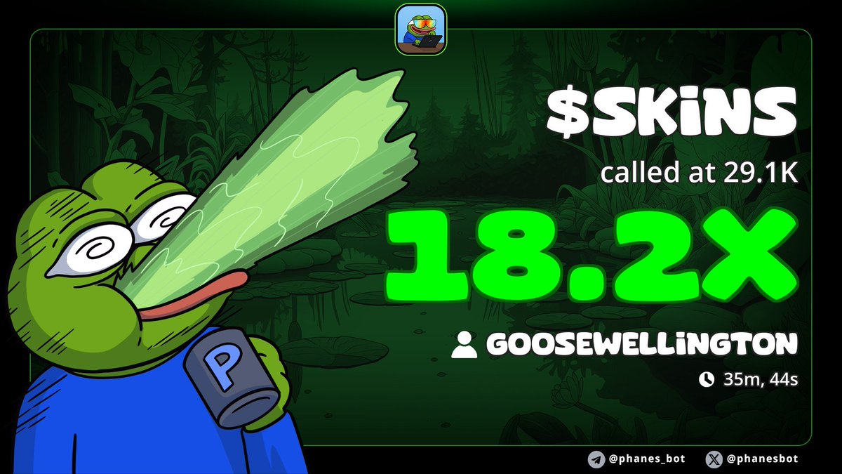 gooseyxbt's tweet image. im in the kitchen and they call me goose the chef

this is still running btw $SKINS