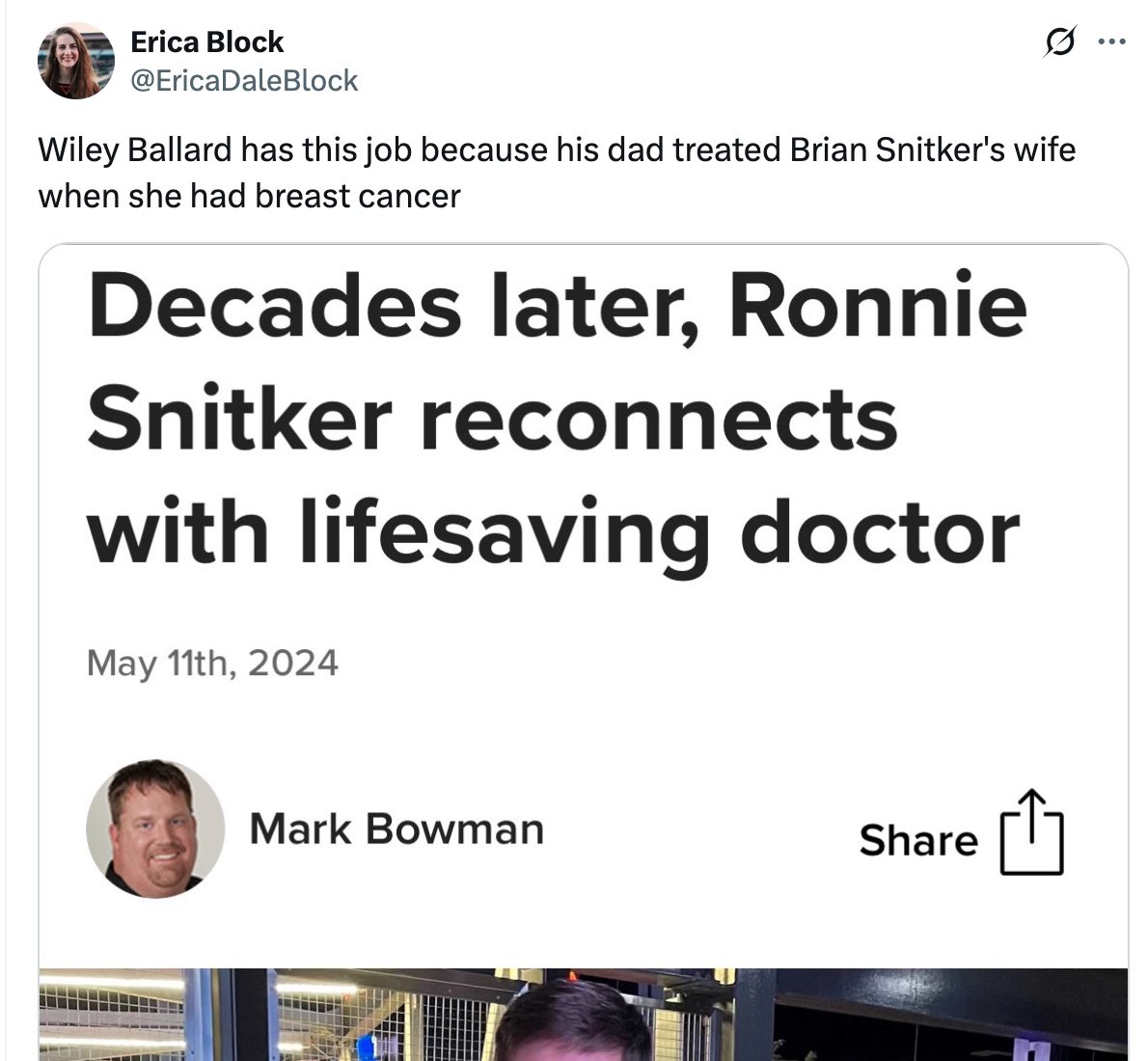 WillTalksBall's tweet image. Smell ya, Erica! #OpenToNetwork