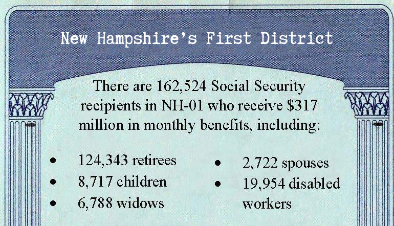 Social Security helps seniors, people with disabilities, and families put food on the table, heat their homes, cover medical bills, and more.

While the administration attempts to undermine these earned benefits, I’ll always fight to #ProtectSocialSecurity.