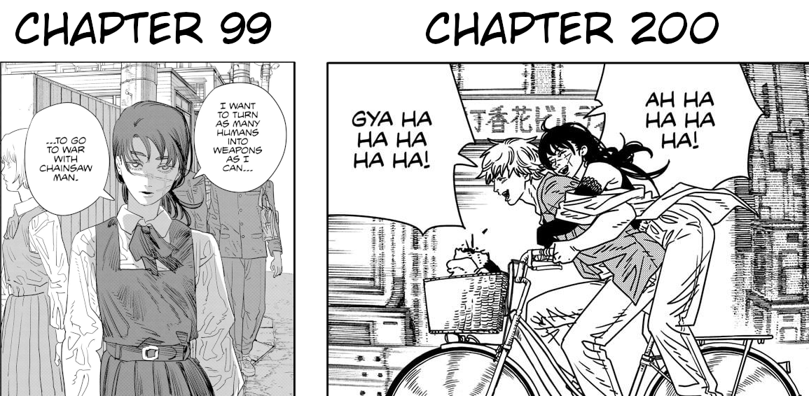 Ichigo_WD's tweet photo. #csm200 100 Chapters later... https://t.co/zZJyxIXfyi
