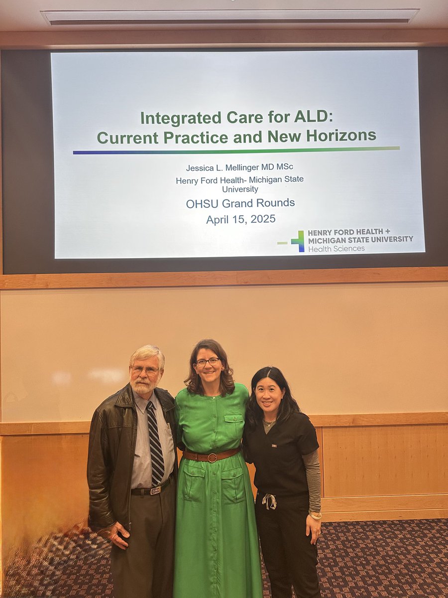 OHSU Gastroenterology & Hepatology (@ohsugastro) on Twitter photo Inspiring to hear from Dr Jessica Mellinger on ways we can improve care of patient with alcoholic liver disease. A big thank you for Dr. Al Rykman for making this possible! <a href="/HFHGastroFellow/">Henry Ford Health Gastroenterology Fellowship</a> <a href="/OHSUIMRes/">OHSU IM Residency</a> Inspiring to hear from Dr Jessica Mellinger on ways we can improve care of patient with alcoholic liver disease. A big thank you for Dr. Al Rykman for making this possible! <a href="/HFHGastroFellow/">Henry Ford Health Gastroenterology Fellowship</a> <a href="/OHSUIMRes/">OHSU IM Residency</a>