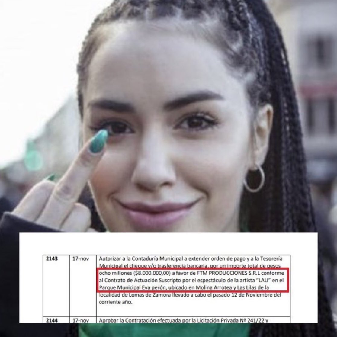 Insaurralde y Kicillof le pagaron a Ladri depósito OCHO MILLONES POR UNA HORA.  

ESTA EN EL BOLETÍN OFICIAL. 

RT PARA QUE TODO EL MUNDO DE ENTERÉ QUE JAVIER MILEI TIENE RAZON!!!