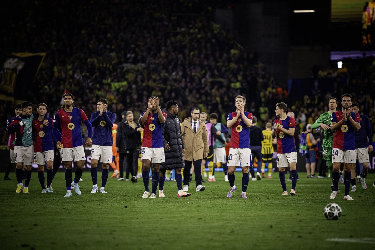 FCBarcelona's tweet photo. Back where we belong. 👏👏👏 https://t.co/wIHQ8NQZ2X