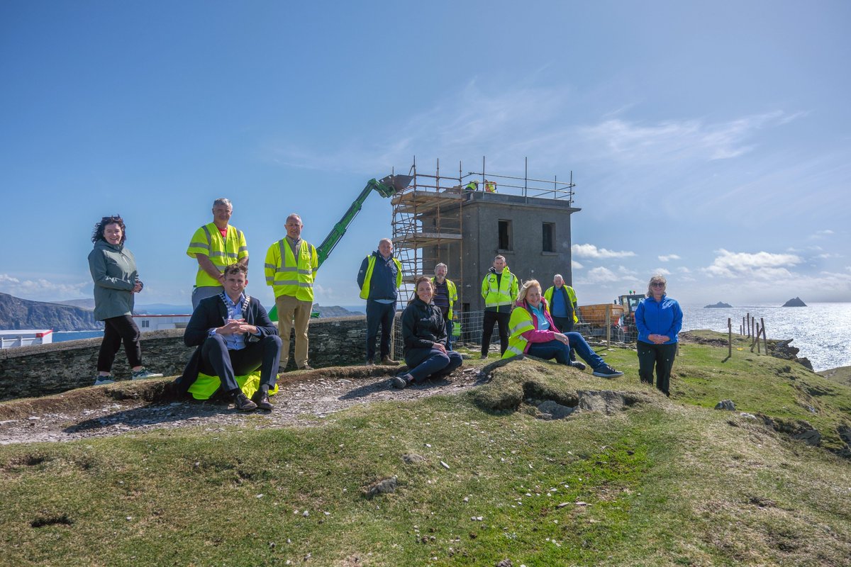 Construction Underway on €2million Wild Atlantic Way Discovery Point at Bray Head

failteireland.ie/Utility/News-L…