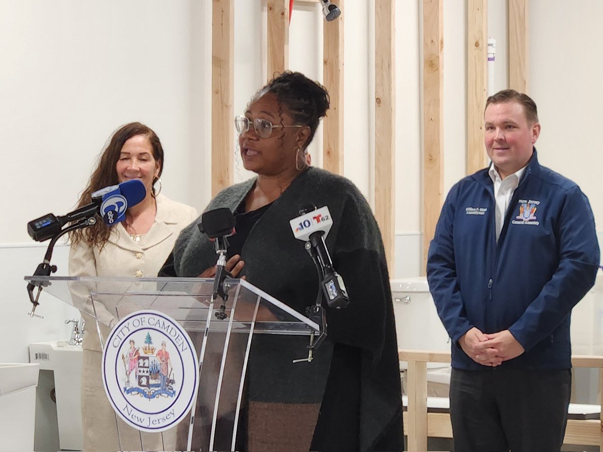 Mayor Carstarphen, City Council, Asm. Moen, St. Joe’s Carpenter Society &amp; Camden Community Partnership announce the relaunch of the Camden Home Improvement Program (CHIP). The initiative is  designed to help homeowners make critical repairs &amp; improve the quality of life citywide.