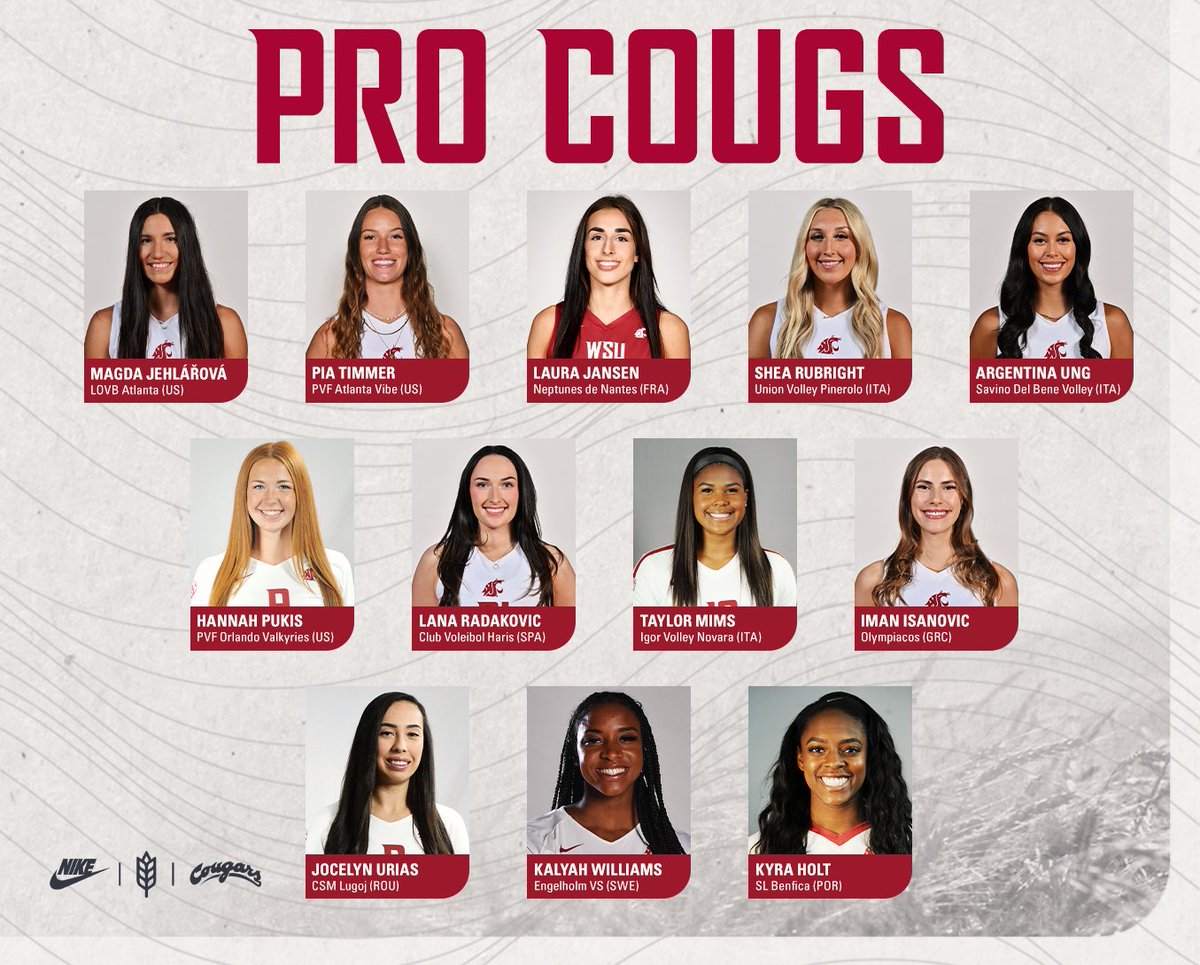 Washington State Volleyball tweet media