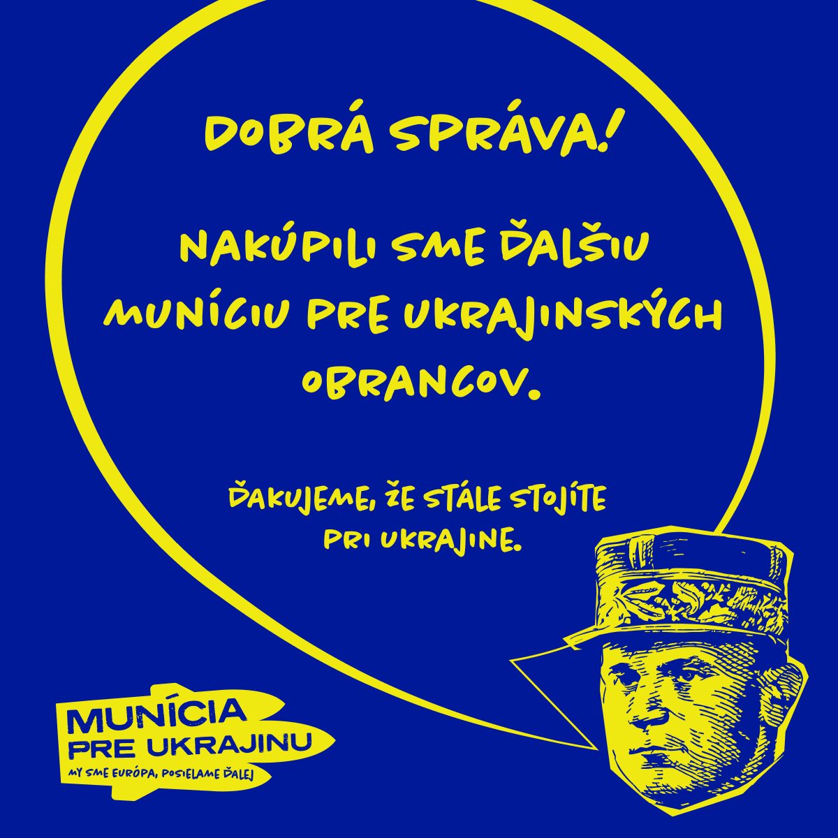 Na Ukrajinu vdaka občianskej zbierke Munícia pre Ukrajinu v spolupráci s @darekproputina budeme môcť poslať už tretí balík munície. Vďaka vám!

futurearmy.sk/2025/04/14/slo…