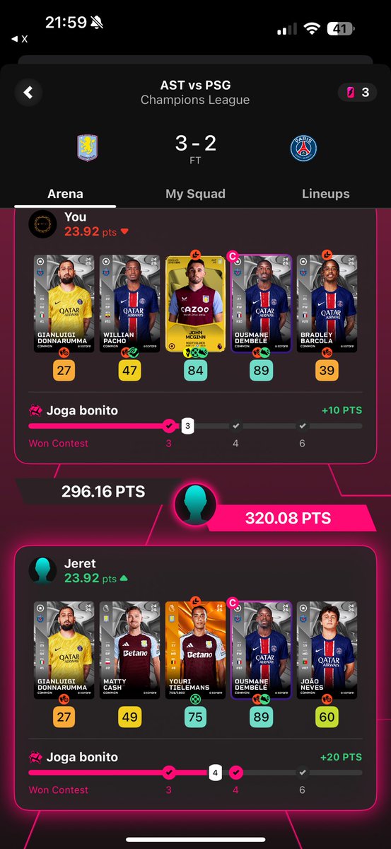 BC_SoRare's tweet photo. You can tweet about it but can’t add it before the end of rivals matches 😂😭 https://t.co/iq3mHUVhVV