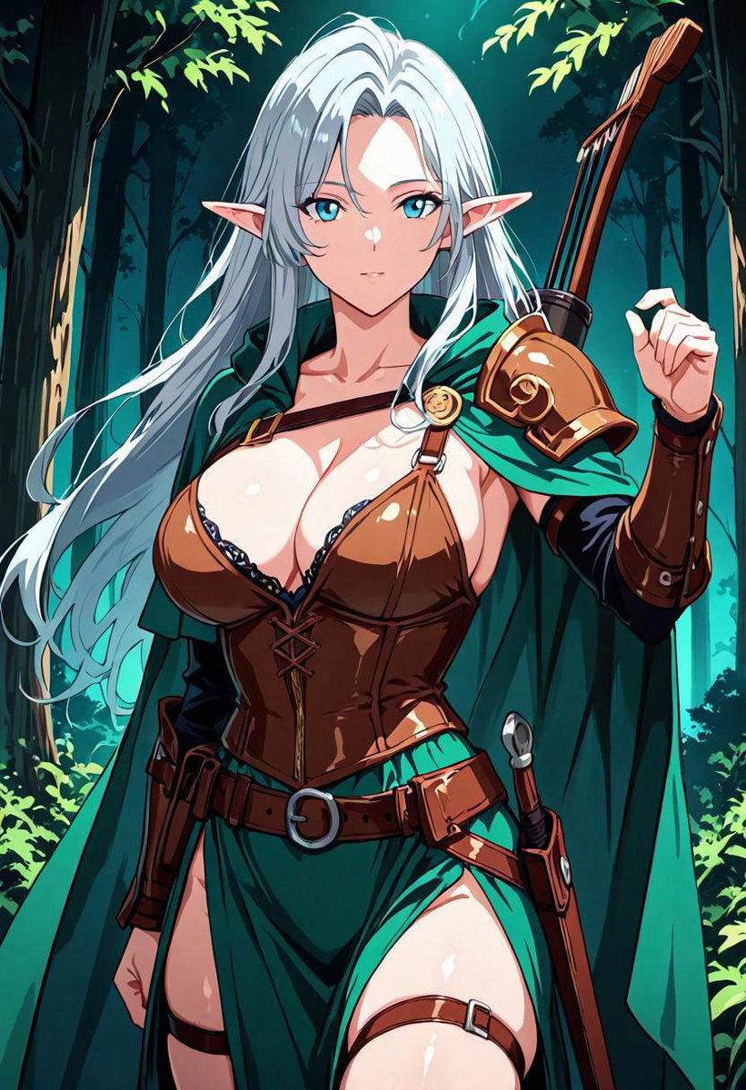 PhilPixels81672's tweet photo. Silent arrows speak loudest in the heart of darkness.
#AIart #AnimeArt
#retrovibes #ElfArcher #FantasyArt #WoodlandWarrior via @TensorArt and @HelloCivitai https://t.co/TIL16MIhYc