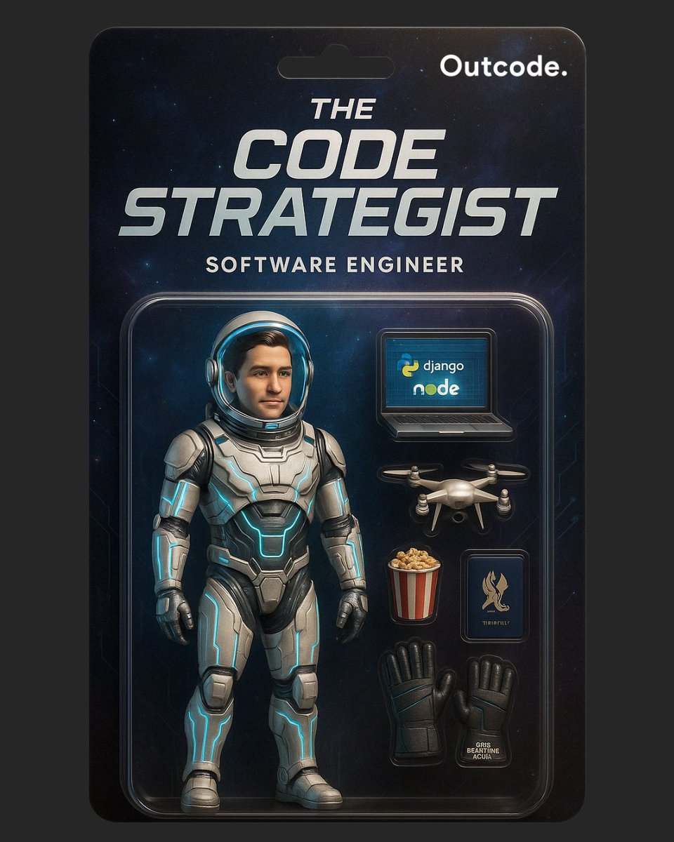 OutCodeSoftware's tweet image. Meet your coding superheroes, inspired by real-life software developers from Outcode.
#PeopleOfOutcode #EngineerActionFigures #SoftwareSuperheroes