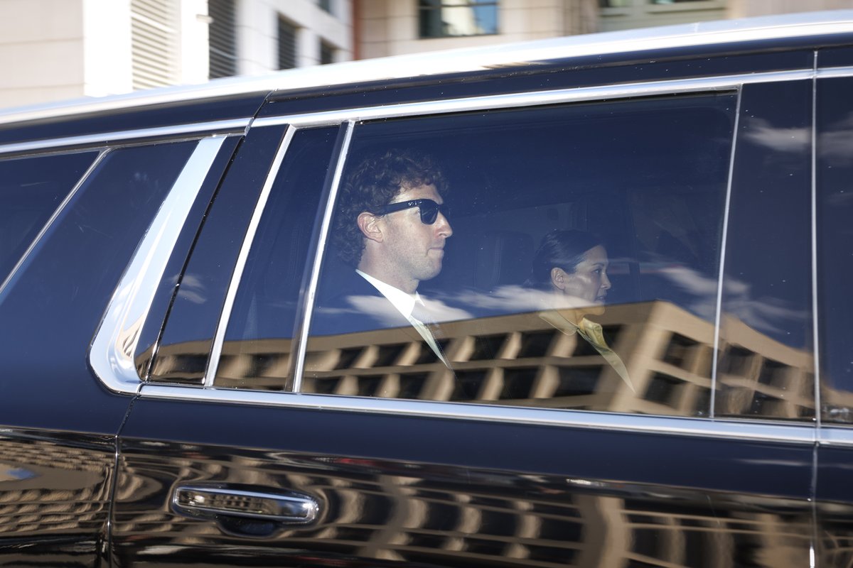 Meta CEO Mark Zuckerberg departs U.S. District Court in Washington, D.C.