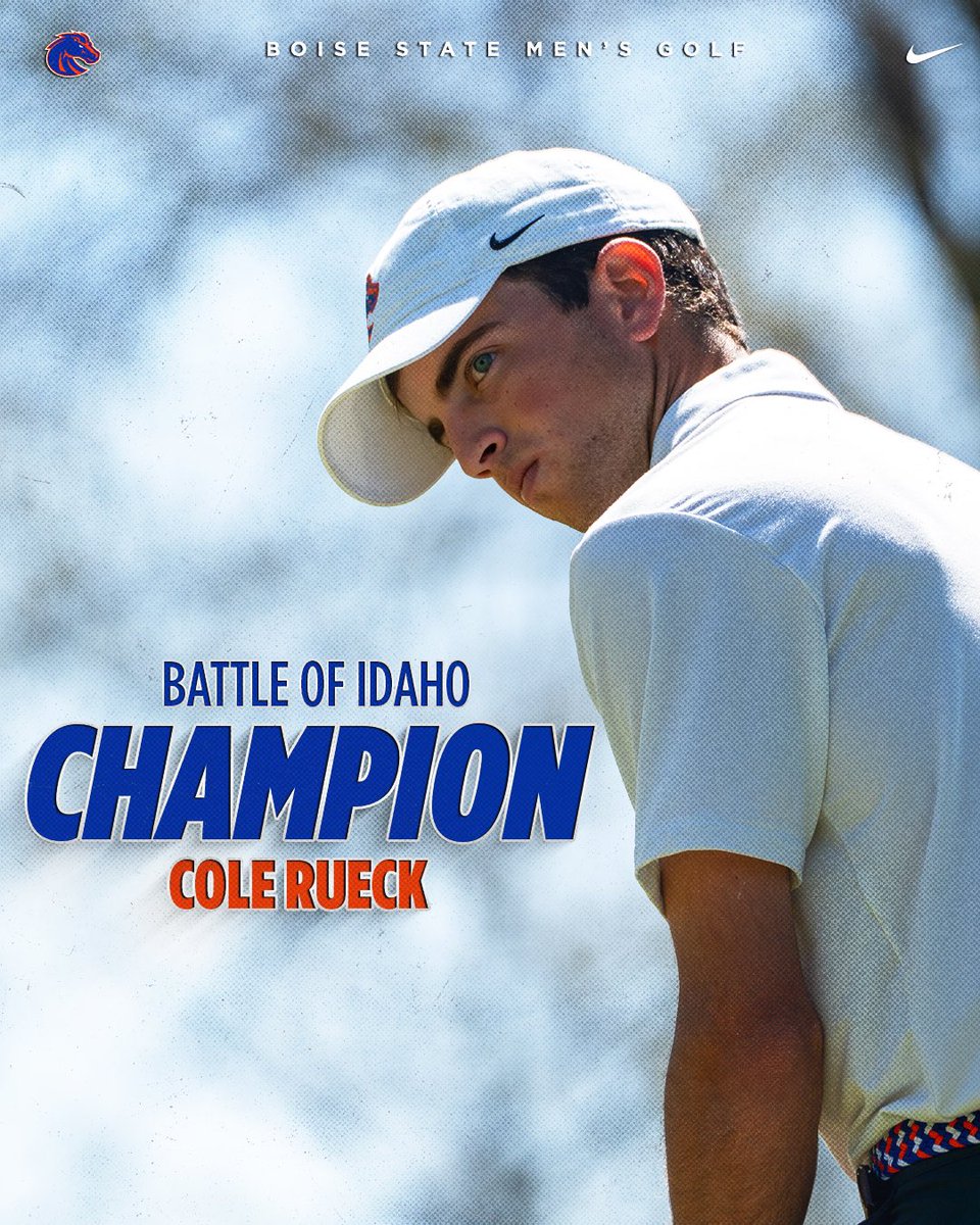 Battle of Idaho champion in back-to-back years! This represents Cole’s third win of the spring! 

#WhatsNext | #BleedBlue