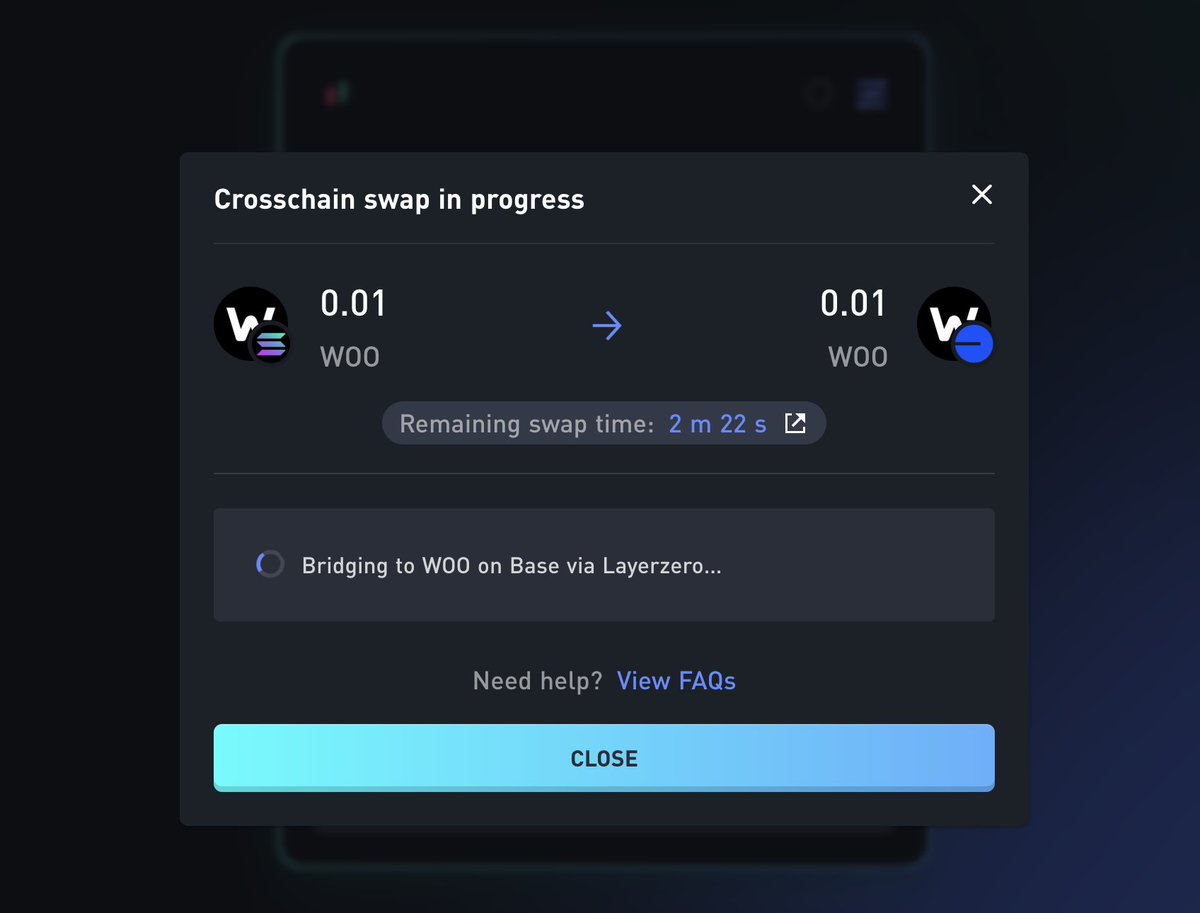 sam6170's tweet image. DAY 2 of Layerzero:
For DAY 2 of Layerzero, we would be focusing more on the Solana ecosystem by routing through protocols like @_WOOFi , @degentokenbase and @wagmicom.
COST: 3$
The reason why I considered the ecosystem was because it was not live when Airdrop 1 was…