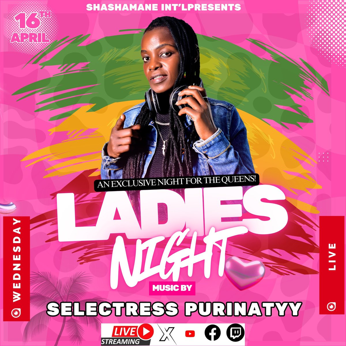 Well, until this very day, I’m still learning. 
Wednesday plan is here courtesy of Shashamane Int'l Live stay Tuned
6:00 PM - 9:00 PM East Africa Time 🇰🇪🇰🇪
#shashamaneintl
#selectresspurinatty